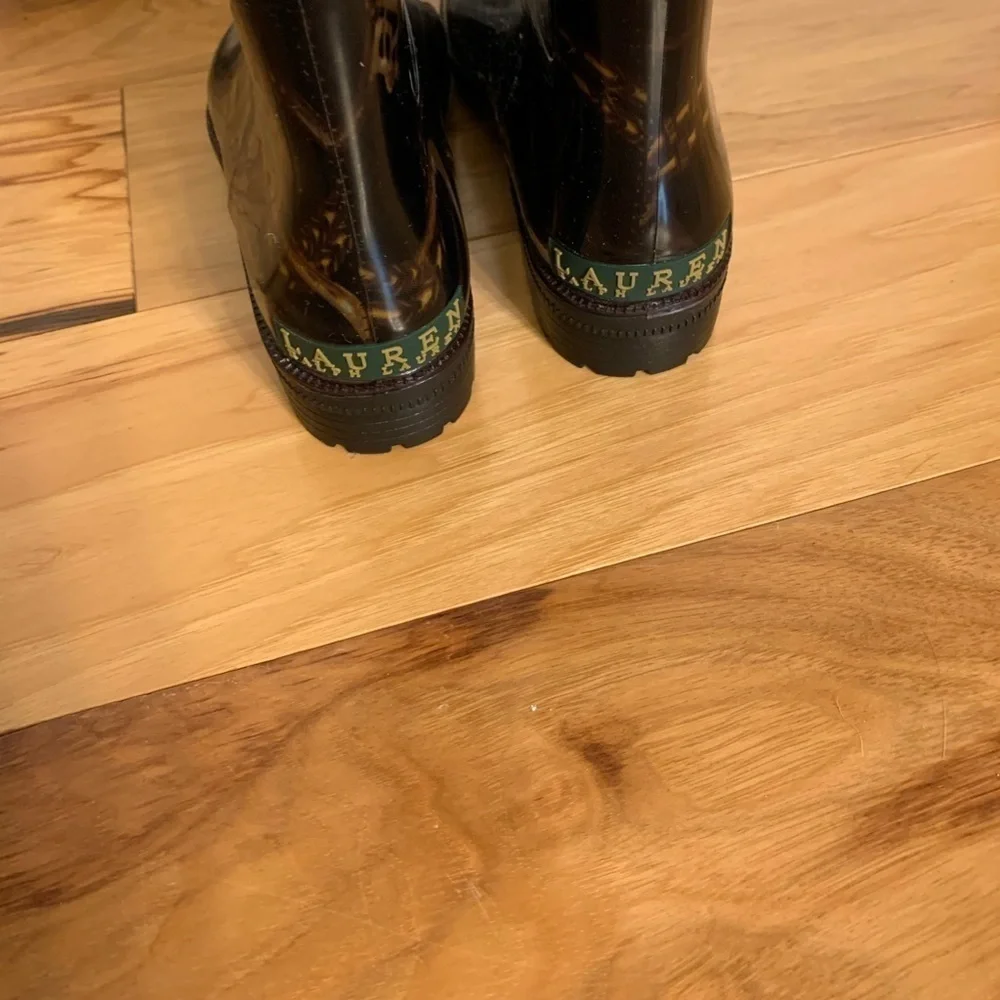 Ralph Lauren Rossalyn equestrian style rain boot 5